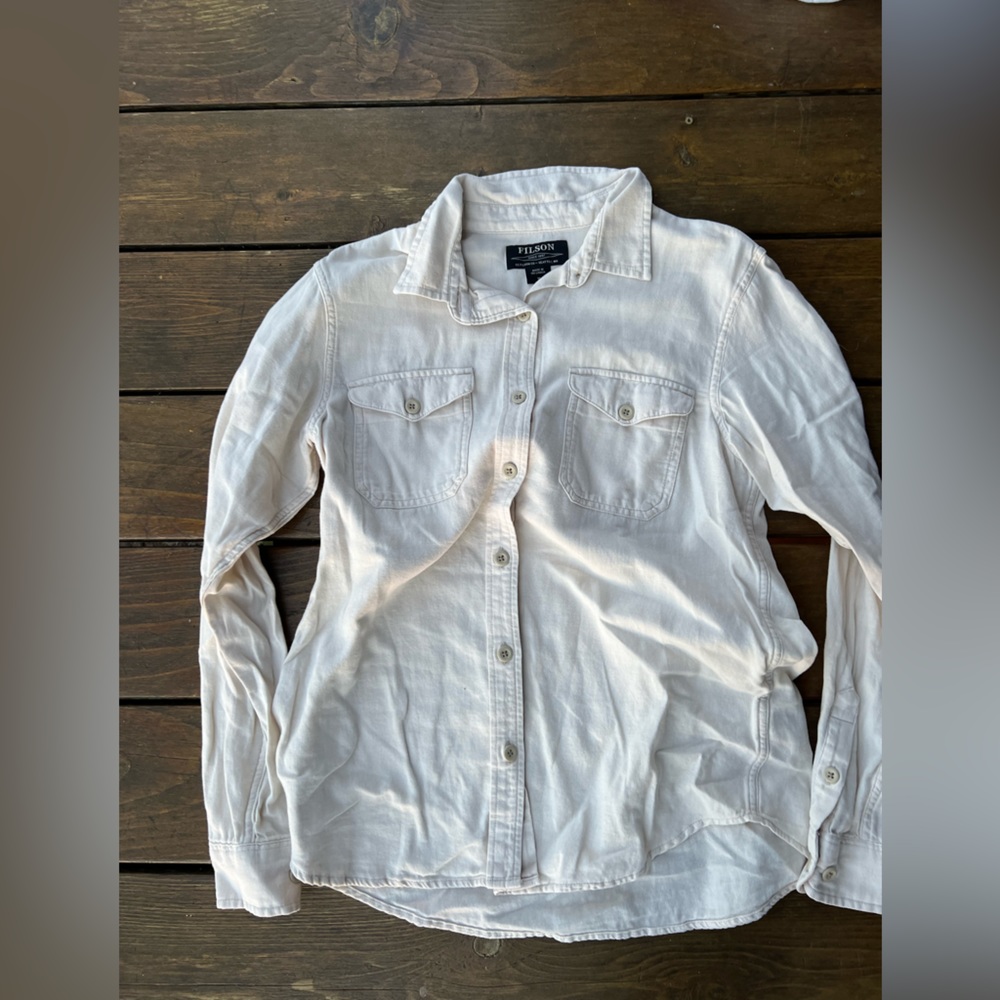 Filson button up shirt M